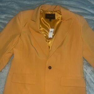 Banana Republic mustard blazer brand new.